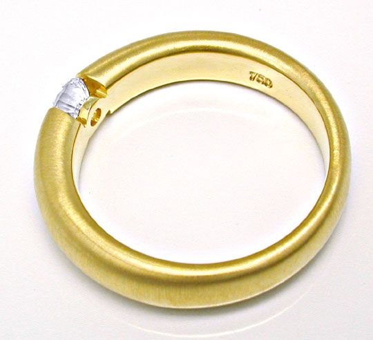 Foto 3 - Brillant-Spann Ring 18K Gelbgold, River! VS, S6597